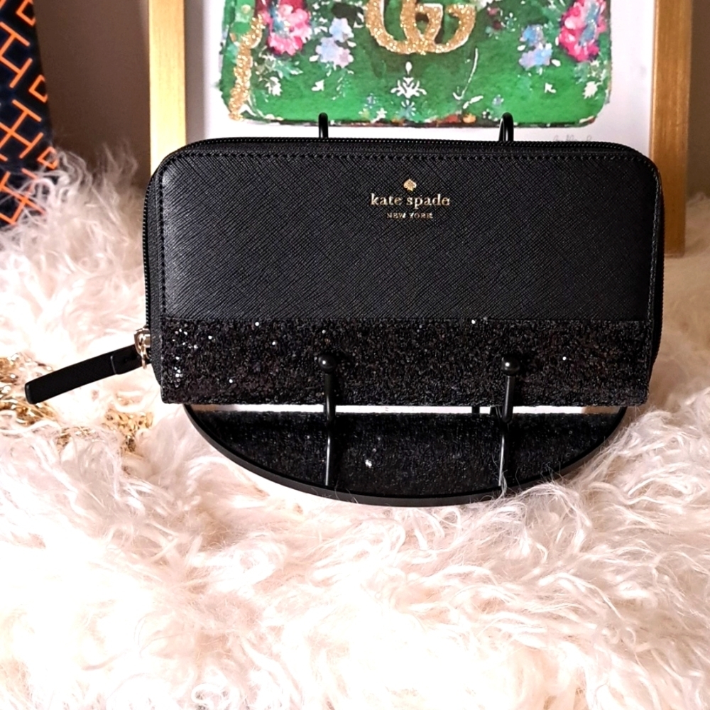 Kate Spade Nwts Neda Greta Zip Around Wallet